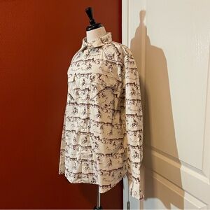 HJ‎ Justin & Sons Men’s Western Pearl Snap Wrinkle Resist Cowboy Rodeo Shirt